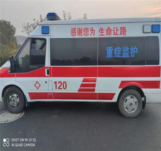 九江救护车出租服务案例3